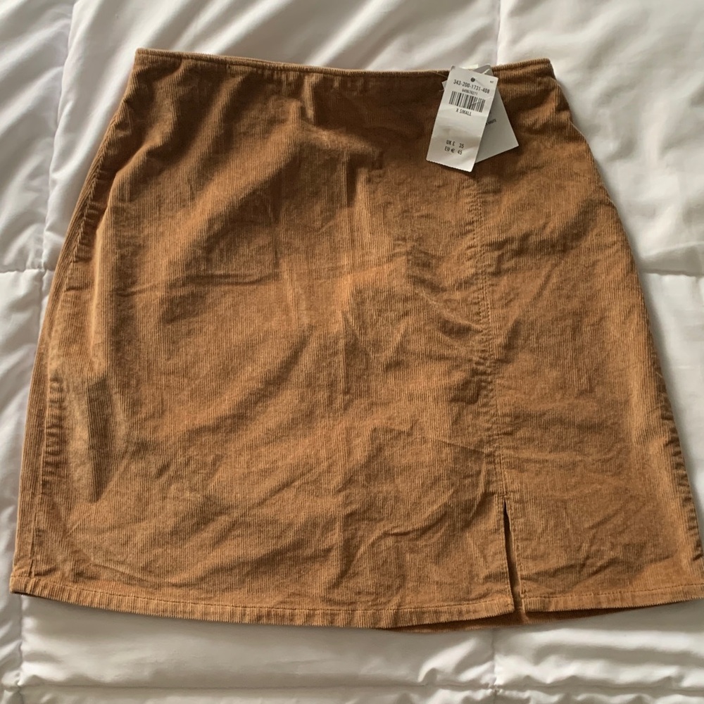 Hollister Tan Mini Skirt